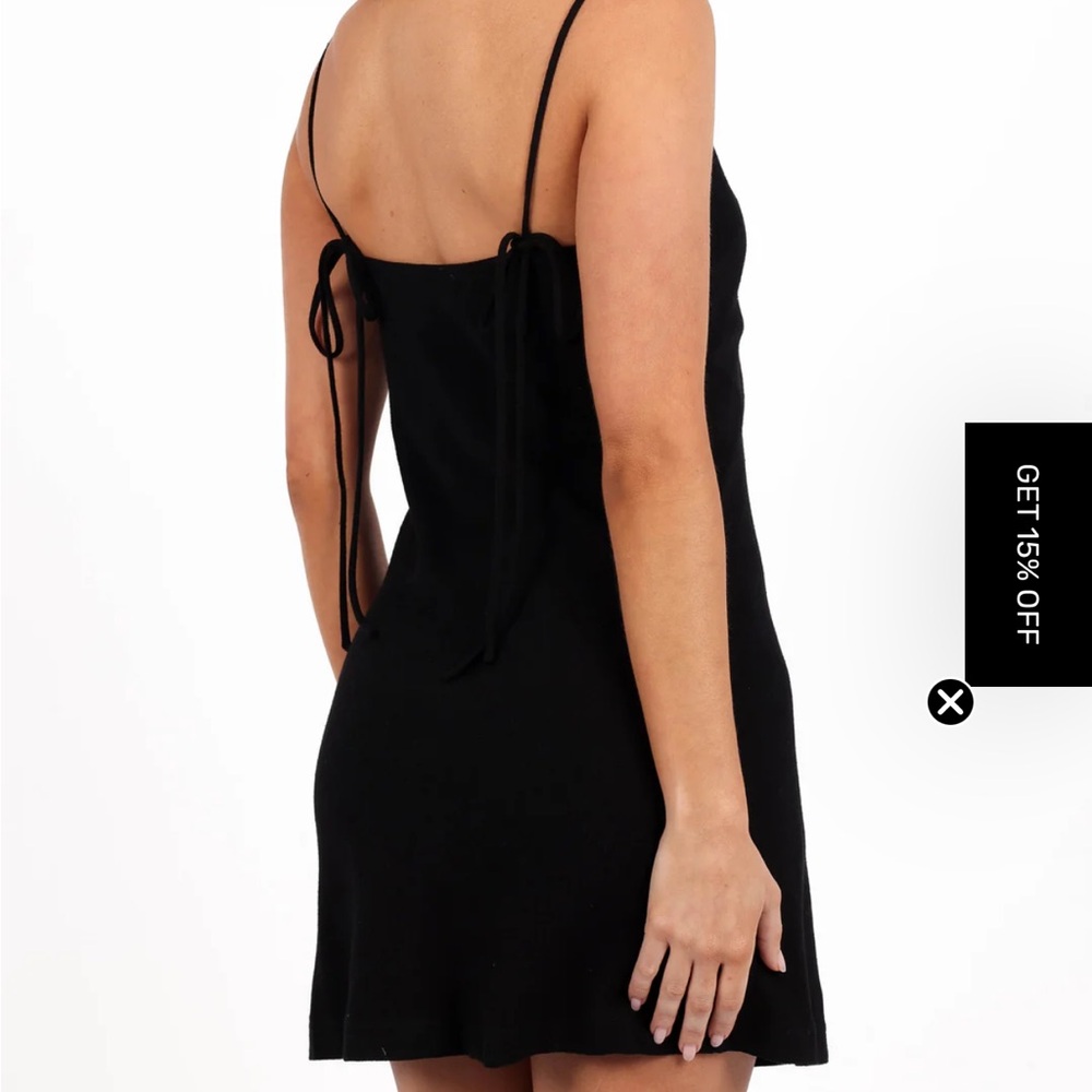 Petal & Pup Black mini Dress
